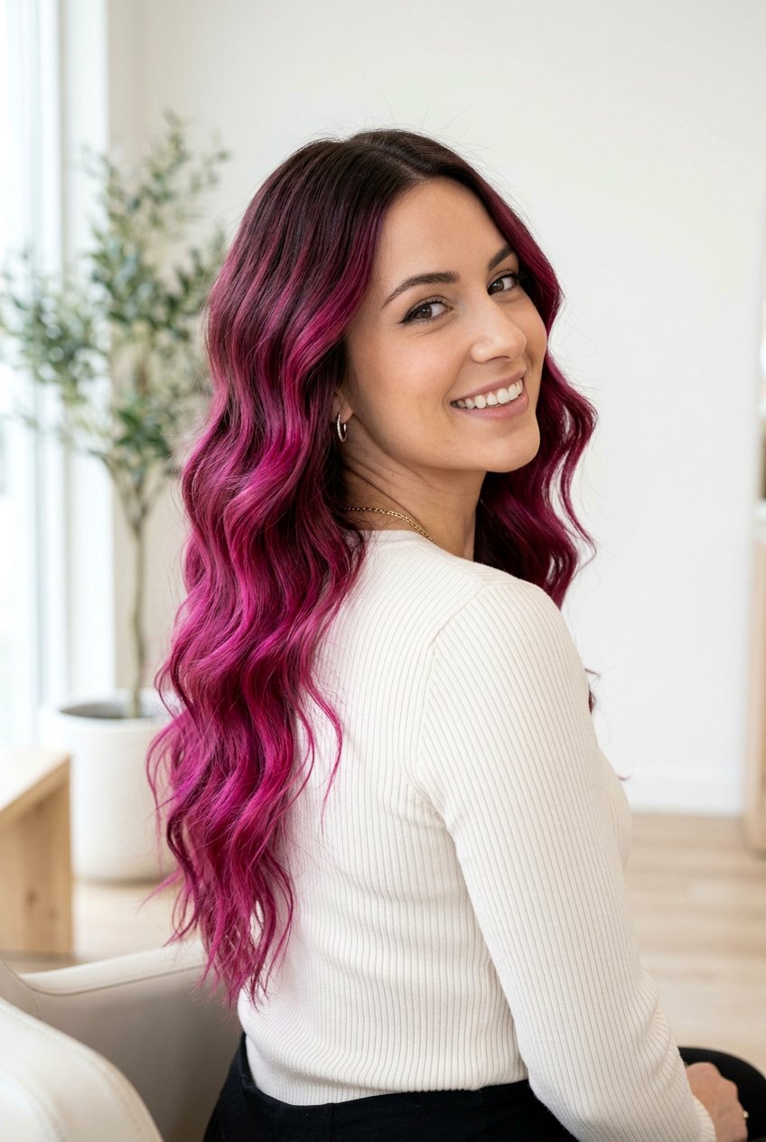20 Vibrant Magenta Hair Color Ideas for Your Next Makeover