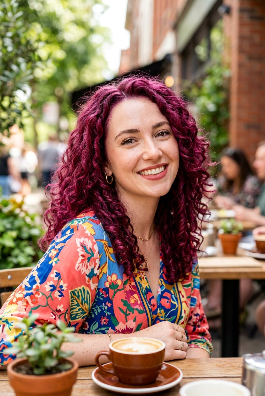 Magenta Plum Hair Color - 20 plum hair color ideas - 20 plum hair color ideas