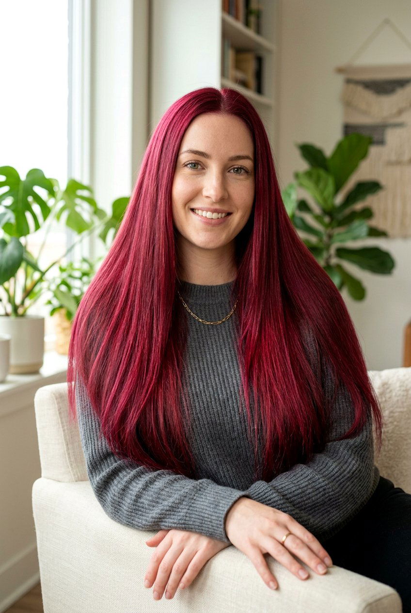 Magenta Red Hair Color - 20 magenta hair color ideas - 20 magenta hair color ideas