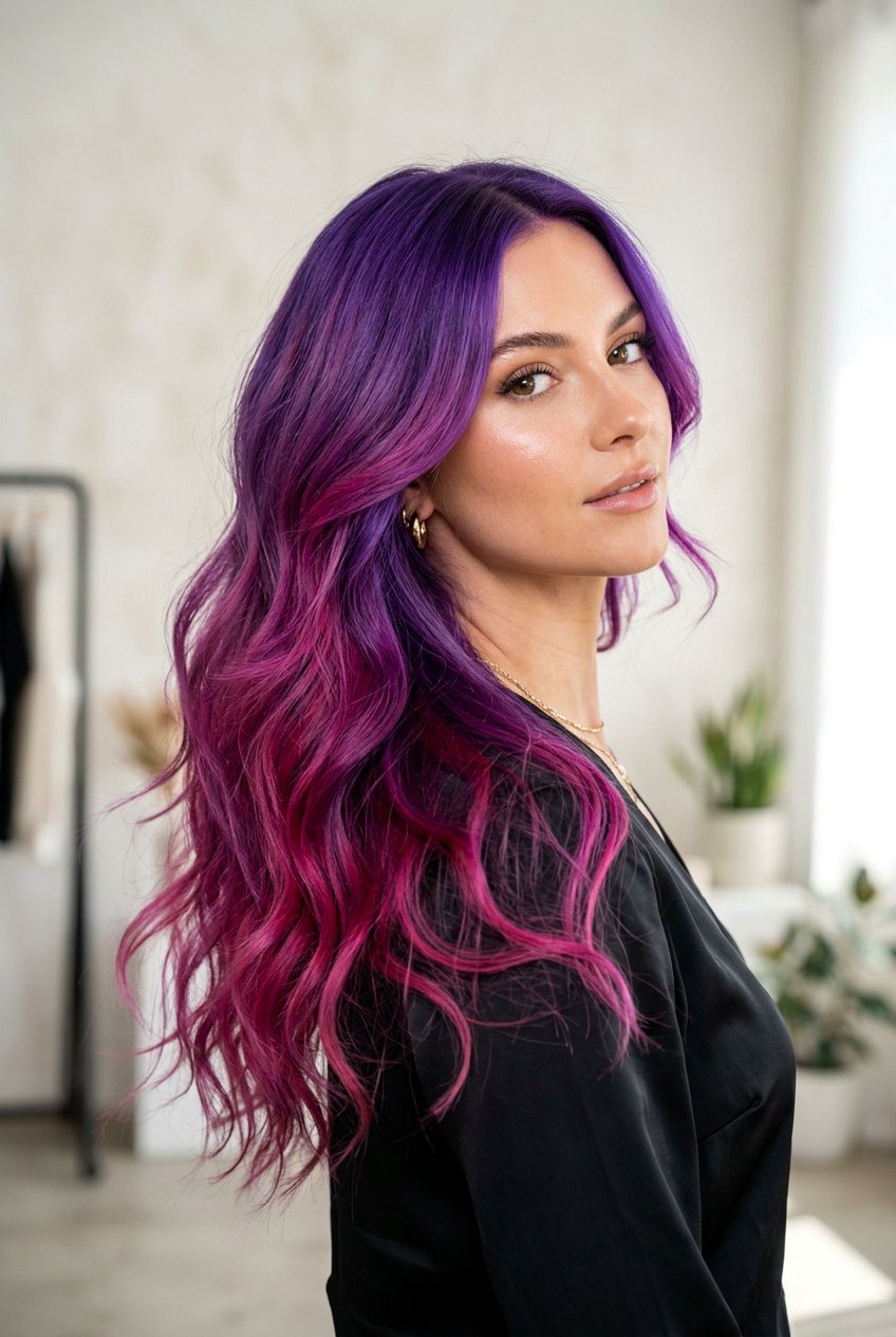 Magenta and Purple Hair Color - 20 magenta hair color ideas - 20 magenta hair color ideas