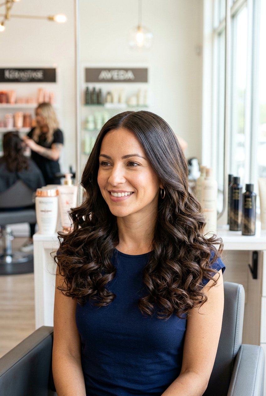 Magic Setting Perm Straight To Curly - 20 korean perm hairstyles - 20 korean perm hairstyles