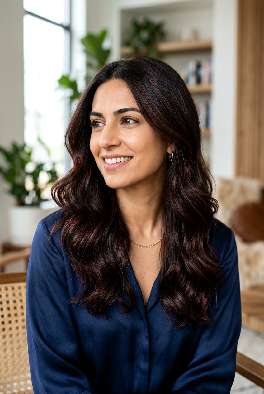 Mahogany Babylights For Dark Brown Hair - 20 babylights for dark brunette hair - 20 babylights for dark brunette hair