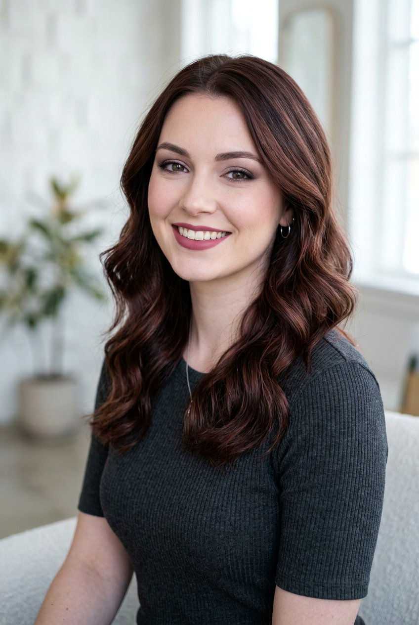 Mahogany Balayage On Brunette Hair For Cool Skin Tones - 20 mahogany balayage on brunette hair - 20 mahogany balayage on brunette hair