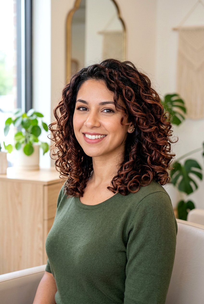 Mahogany Balayage On Curly Brunette Hair - 20 mahogany balayage on brunette hair - 20 mahogany balayage on brunette hair