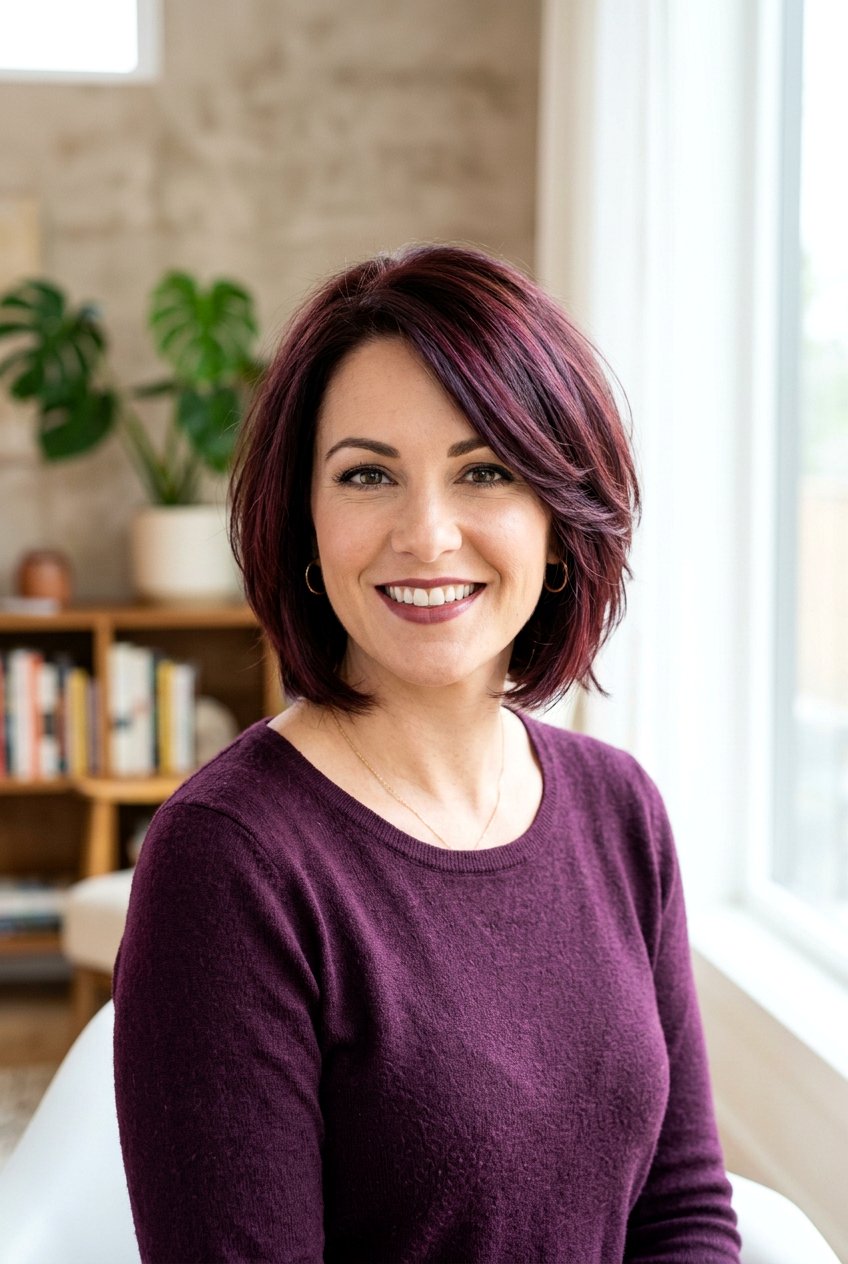 Mahogany Brown Bob - 20 bob hair color ideas for brunettes - 20 bob hair color ideas for brunettes