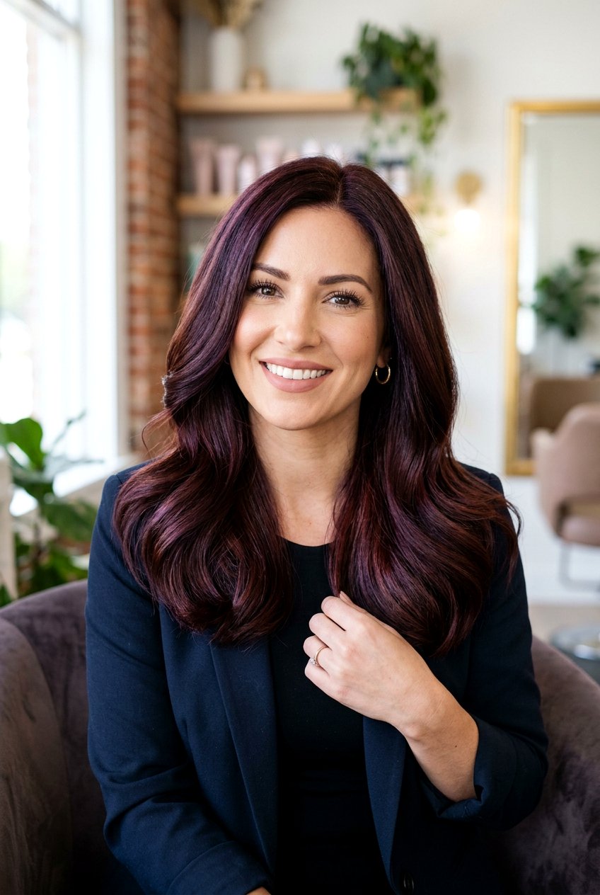 Mahogany Brown Hair - 20 hair color ideas for brunettes - 20 hair color ideas for brunettes