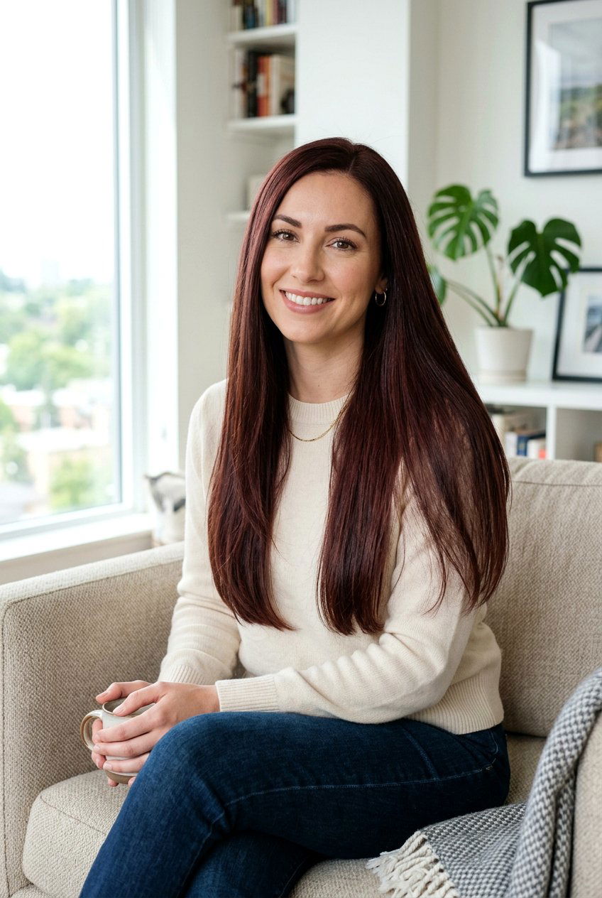 Mahogany Brown Hair Color - 20 warm brunette hair color ideas - 20 warm brunette hair color ideas