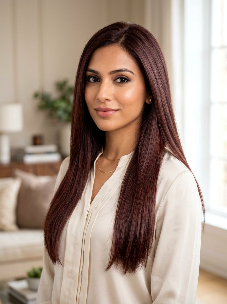 Mahogany Brown Hair Color - 20 trending hair color ideas for brunettes - 20 trending hair color ideas for brunettes