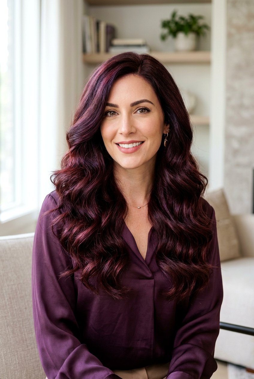 Mahogany Brunette Gloss - 20 brunette gloss hair color ideas - 20 brunette gloss hair color ideas