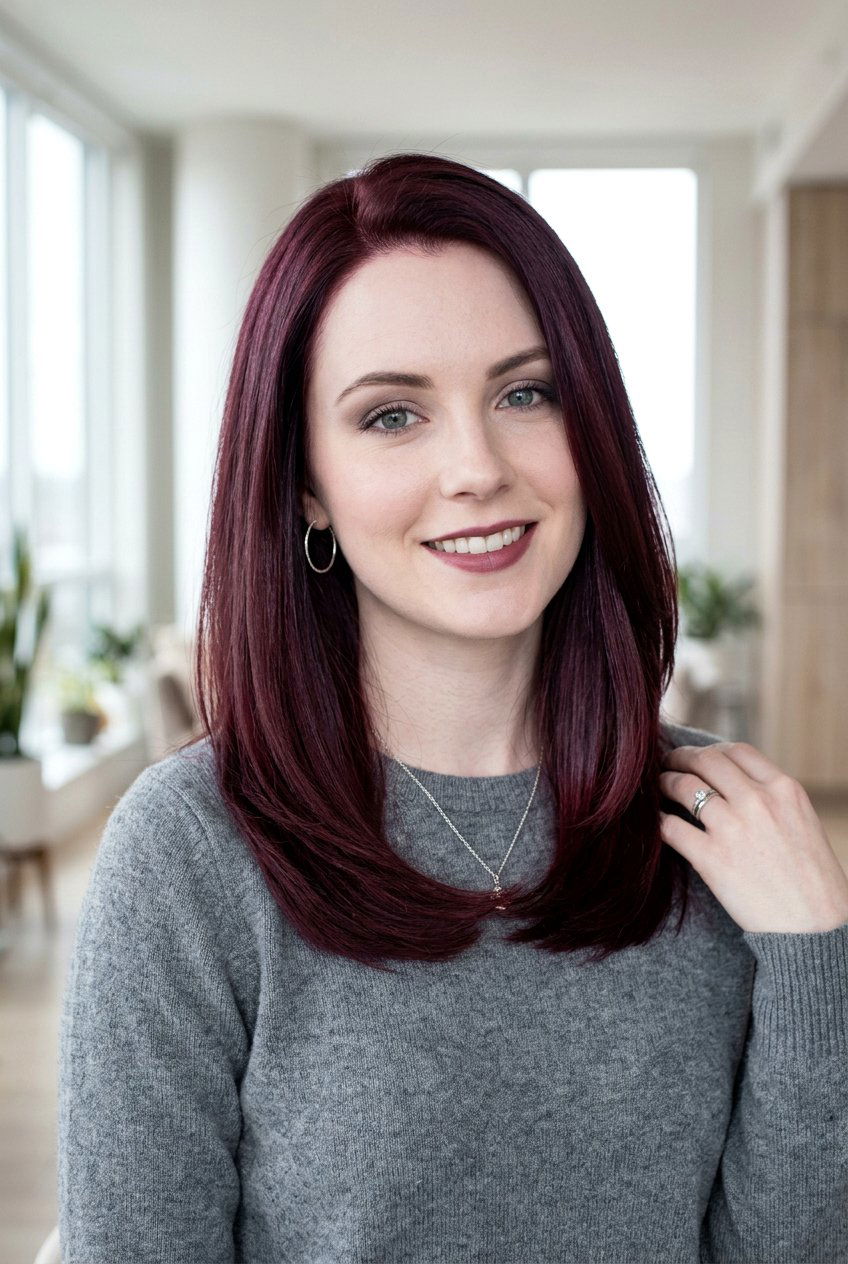 Mahogany Burgundy Hair For Cool Skin Undertones - 20 mahogany burgundy hair color - 20 mahogany burgundy hair color