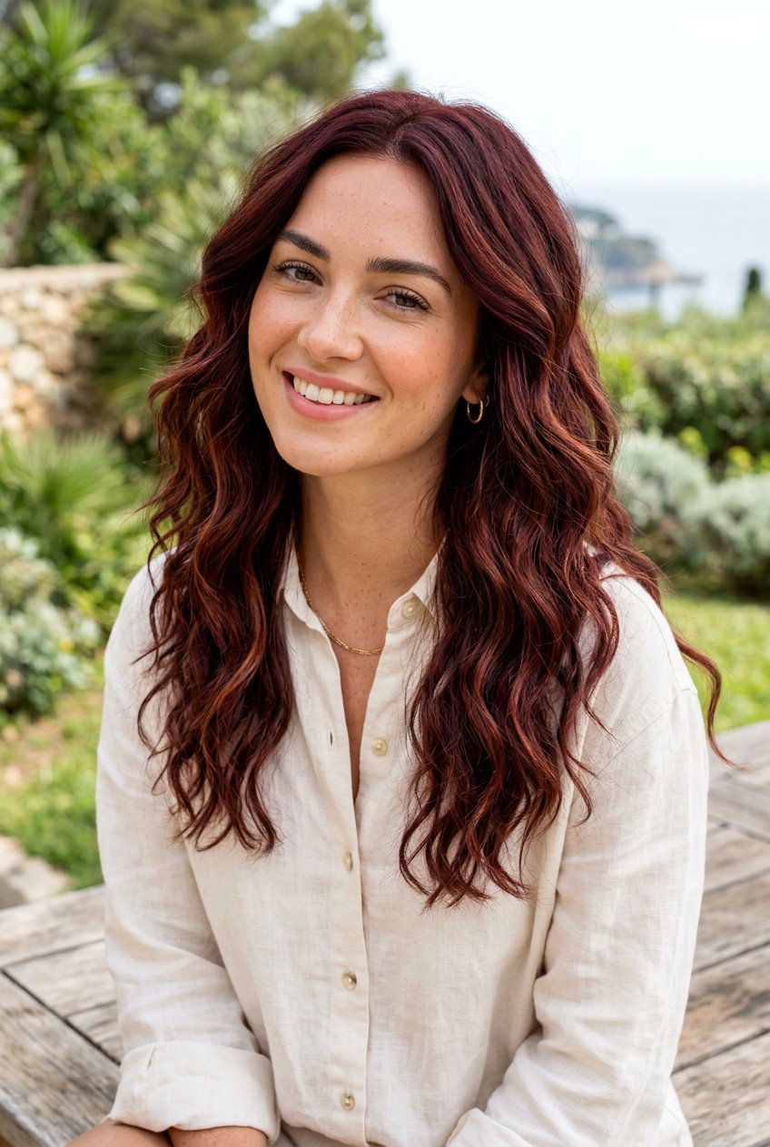 20 Stunning Mahogany Burgundy Hair Color Ideas to Try Now