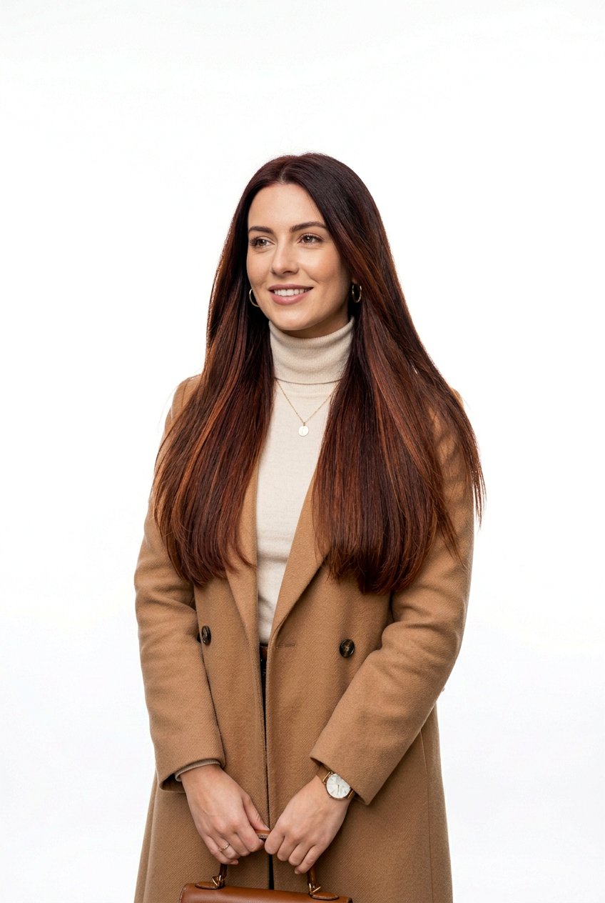 20 Most Gorgeous Autumn Chestnut Brunette Balayage Ideas