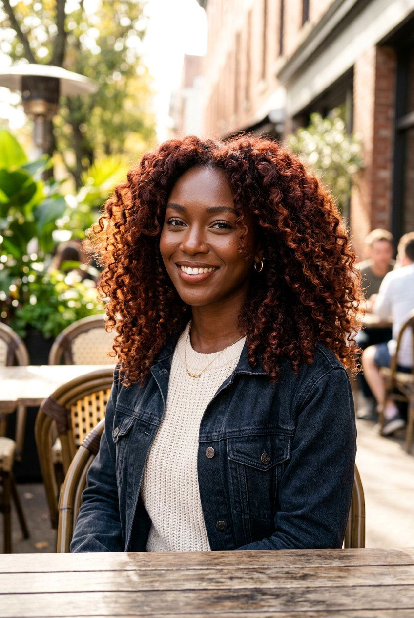 Mahogany Red Brown for Dark Skin - 20 mahogany red brown hair - 20 mahogany red brown hair