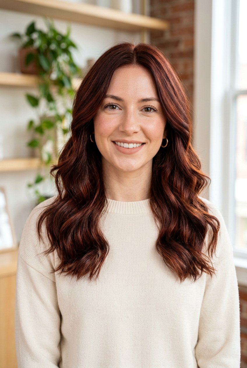 Mahogany Red Brown - 20 red hair color for dark hair - 20 red hair color for dark hair