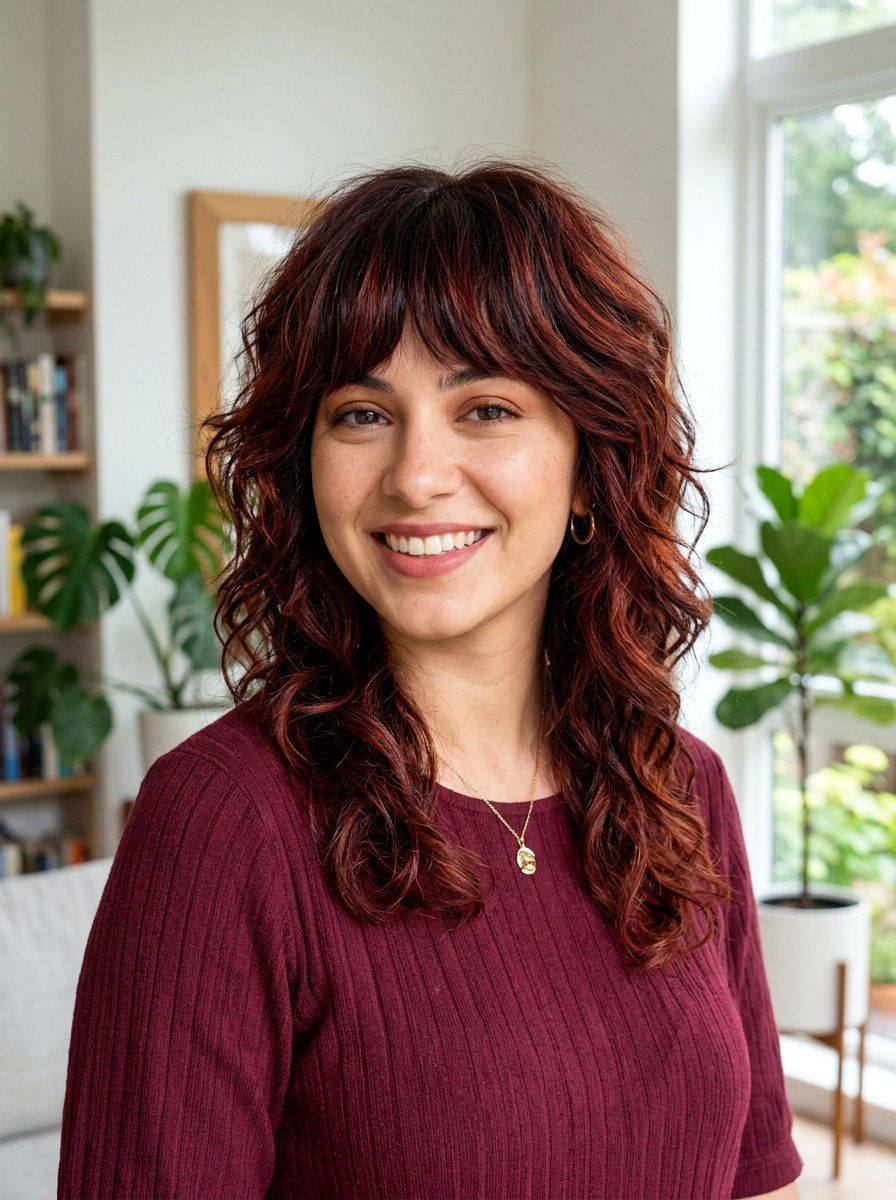 20 Must-Try Salon Color Ideas for Trendy Shag Haircuts