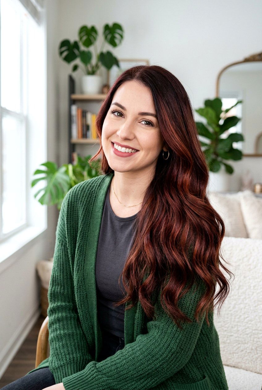 Mahogany Red Wine Balayage - 20 burgundy wine balayage - 20 burgundy wine balayage