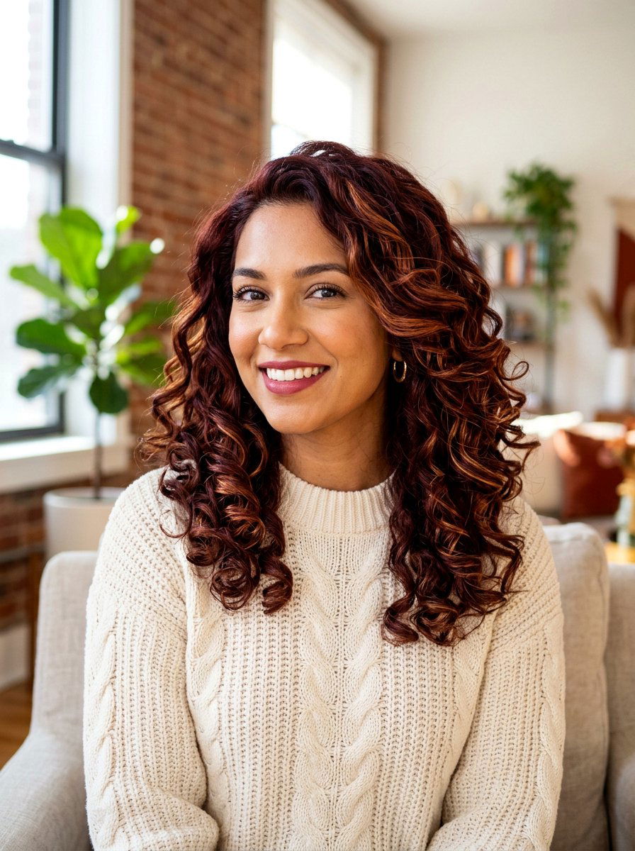 Mahogany Wine Hair Color - 20 wine brunette hair color - 20 wine brunette hair color