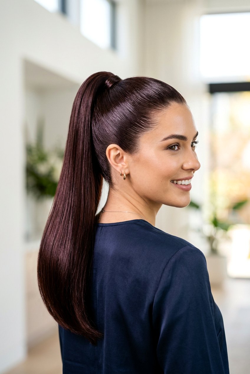 Mahogany brown - 20 brunette hair color ideas for fall - 20 brunette hair color ideas for fall