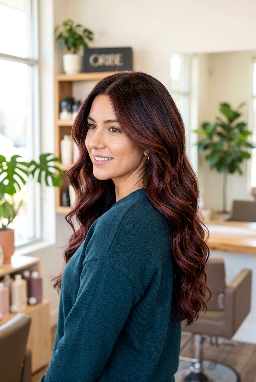 Mahogany brunette balayage - 20 brunette balayage hair - 20 brunette balayage hair