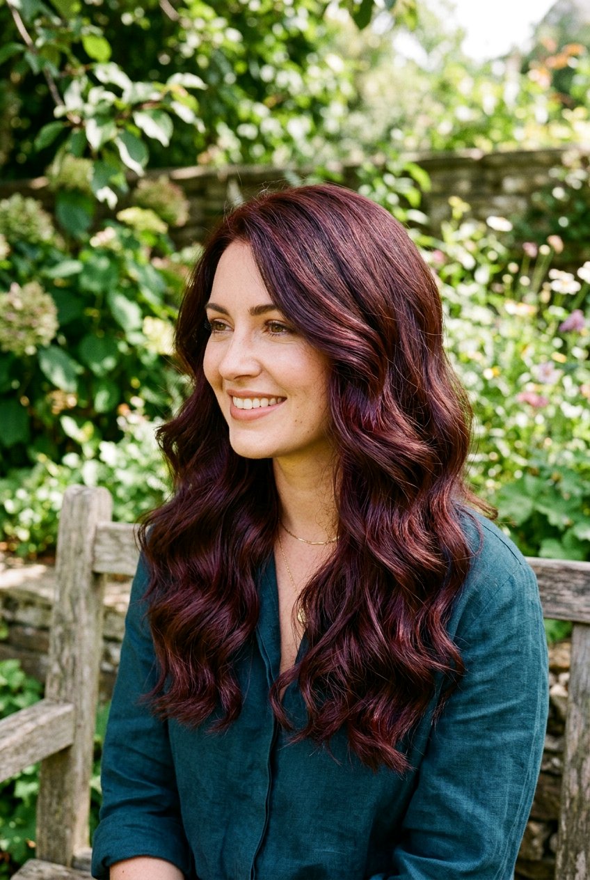 Mahogany red hair color - 20 winter hair color ideas - 20 winter hair color ideas