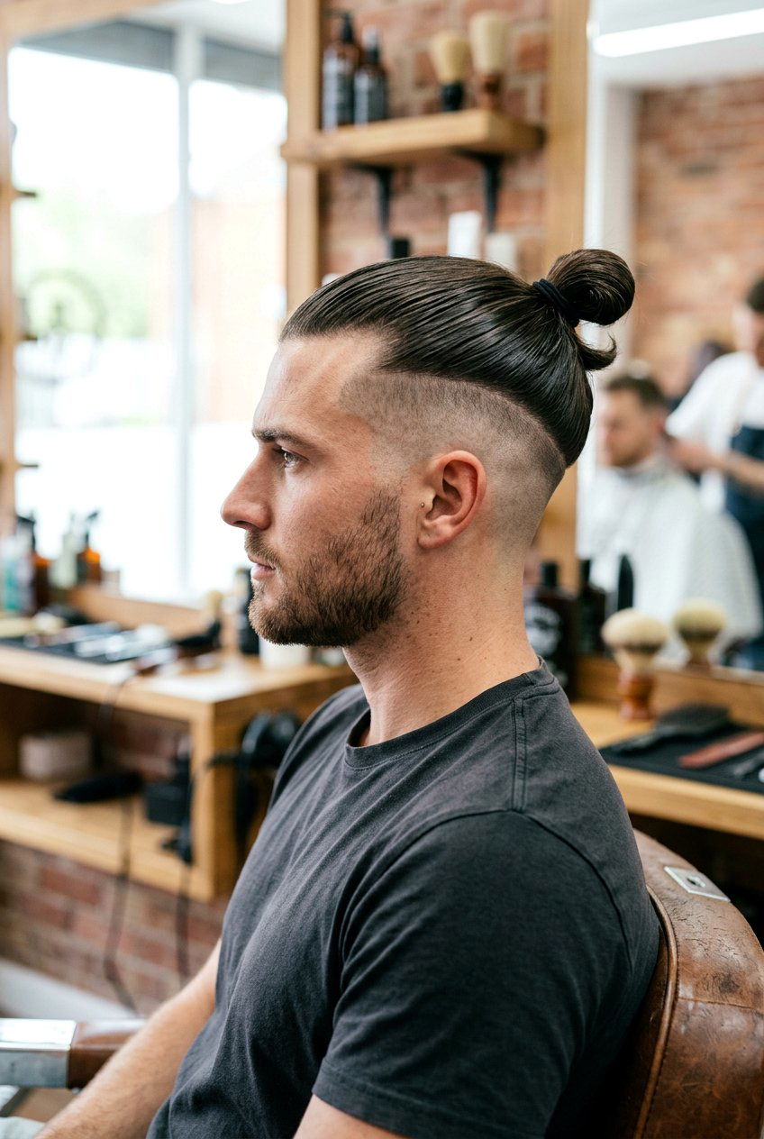 Man bun disconnected undercut - 20 disconnected undercut haircut - 20 disconnected undercut haircut