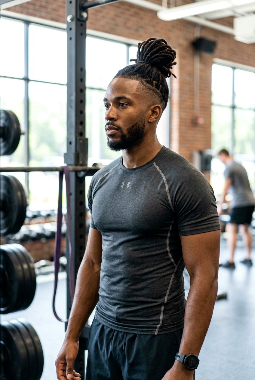 Man bun dreads taper fade - 20 taper fade with dreads men - 20 taper fade with dreads men