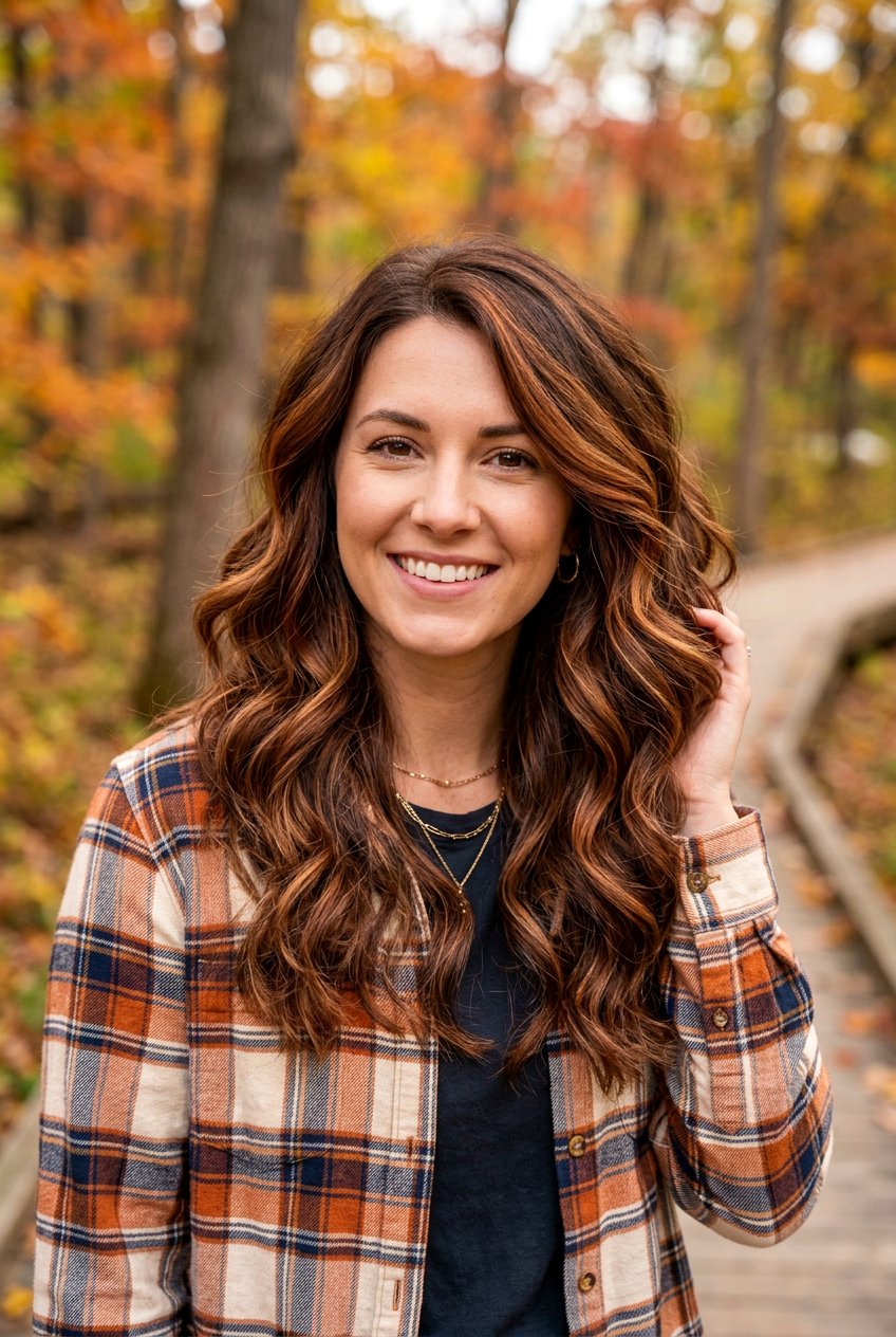 Maple Brunette Balayage Layered Hair - 20 brunette balayage for shoulder length layers - 20 brunette balayage for shoulder length layers