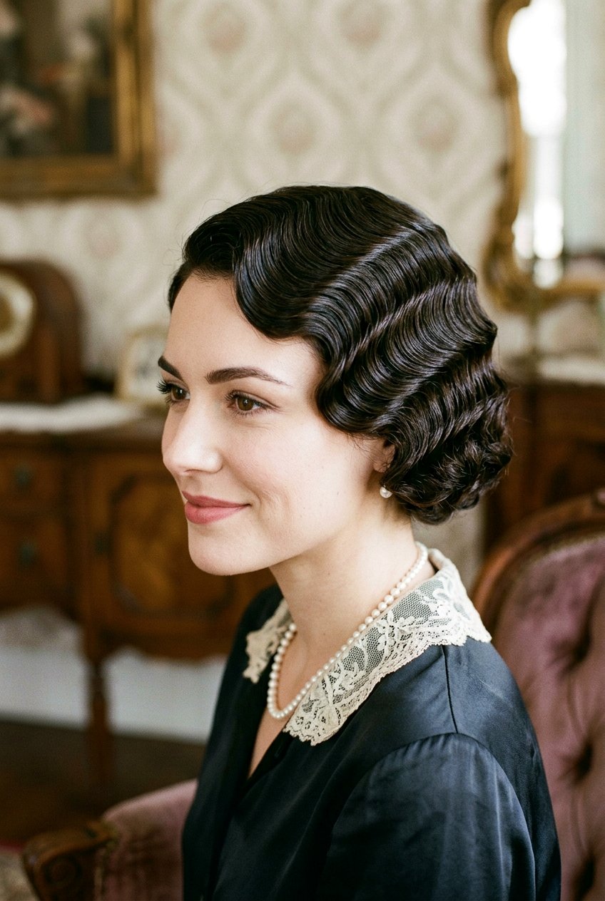 Marcel Waves Retro Hair - 20 retro hairstyles for women - 20 retro hairstyles for women