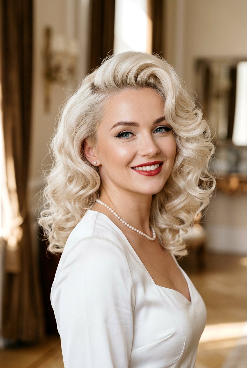 Marilyn Monroe Hair - 20 vintage hairstyles for women - 20 vintage hairstyles for women