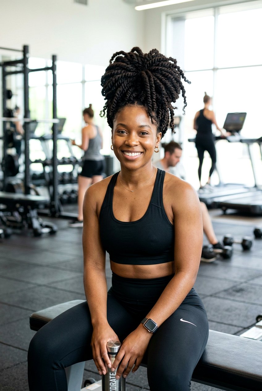 20 Best Gym Protective Styles for Natural Hair Workouts