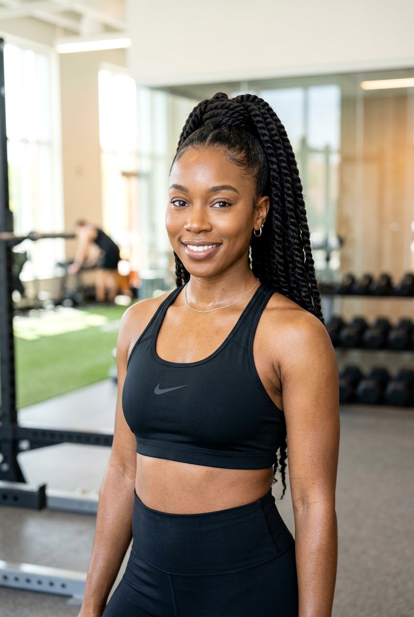 Marley Twist Ponytail - 20 marley twists updo hairstyles - 20 marley twists updo hairstyles