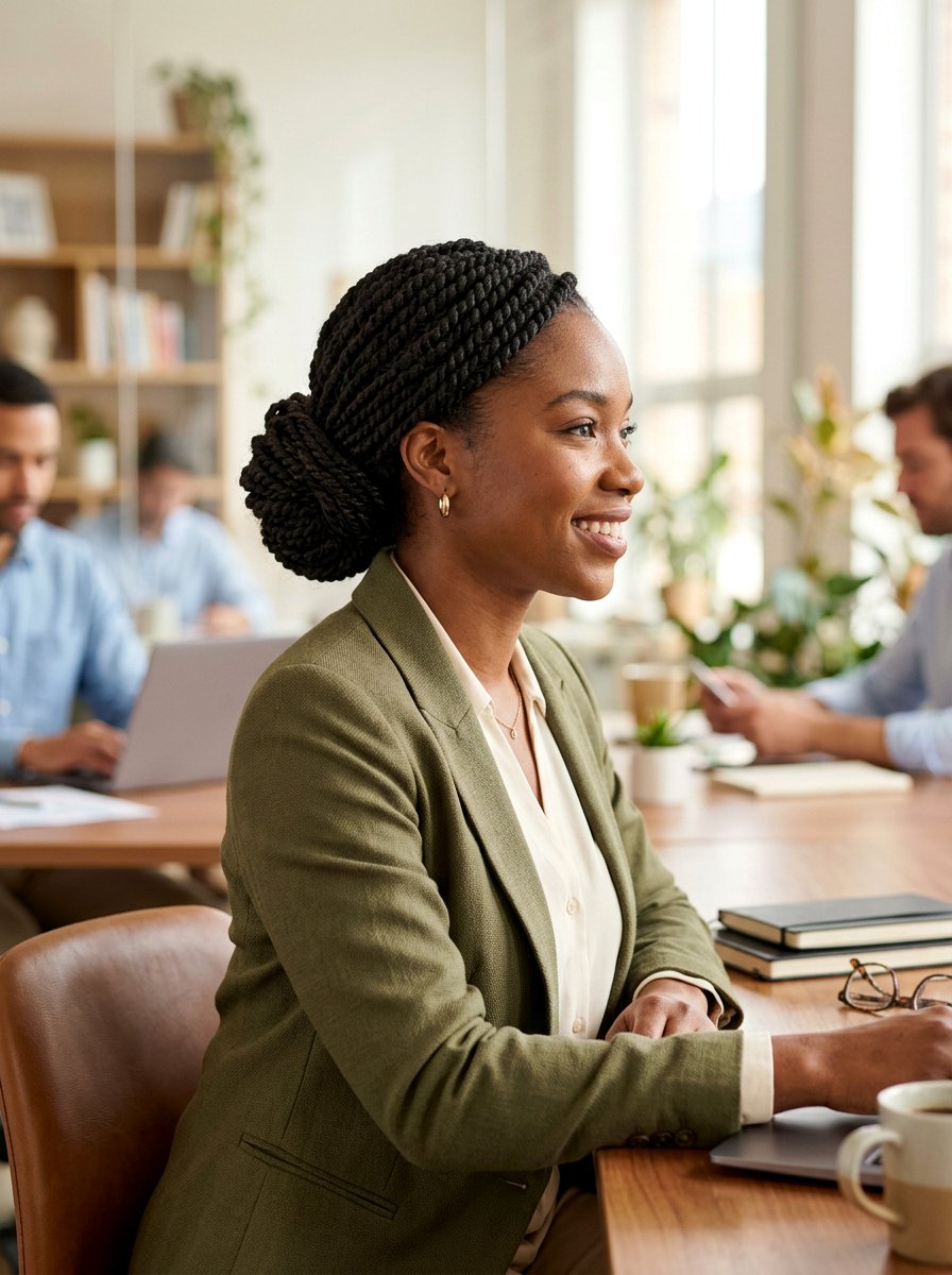 Marley Twists - 20 office protective styles for black women - 20 office protective styles for black women