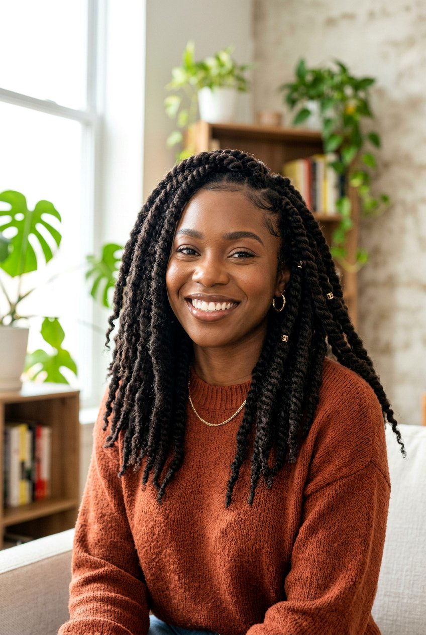 Marley Twists Crochet - 20 crochet hairstyles for black women - 20 crochet hairstyles for black women