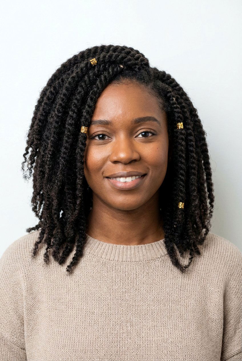 Marley twist - 20 twist hairstyles for black women - 20 twist hairstyles for black women