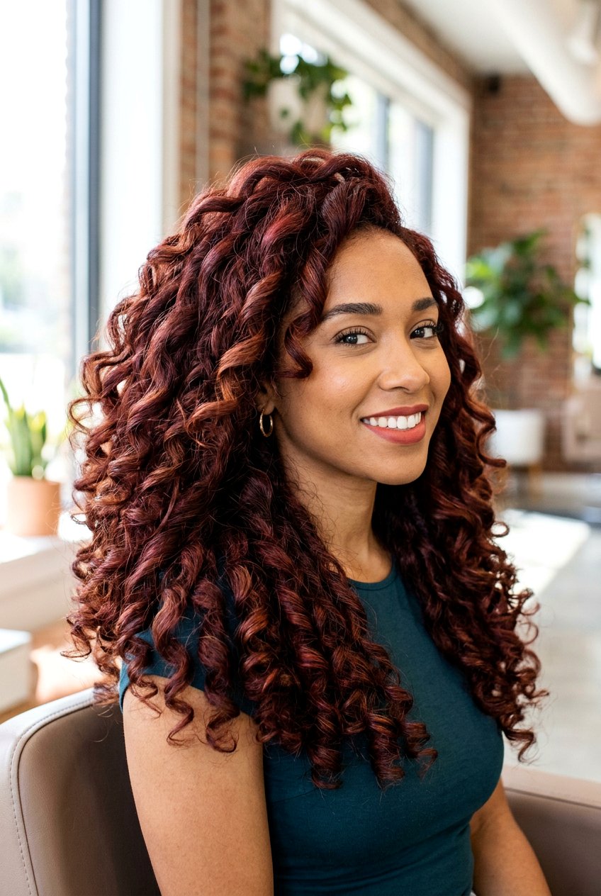 Maroon Red Color - 20 red hair color for dark hair - 20 red hair color for dark hair