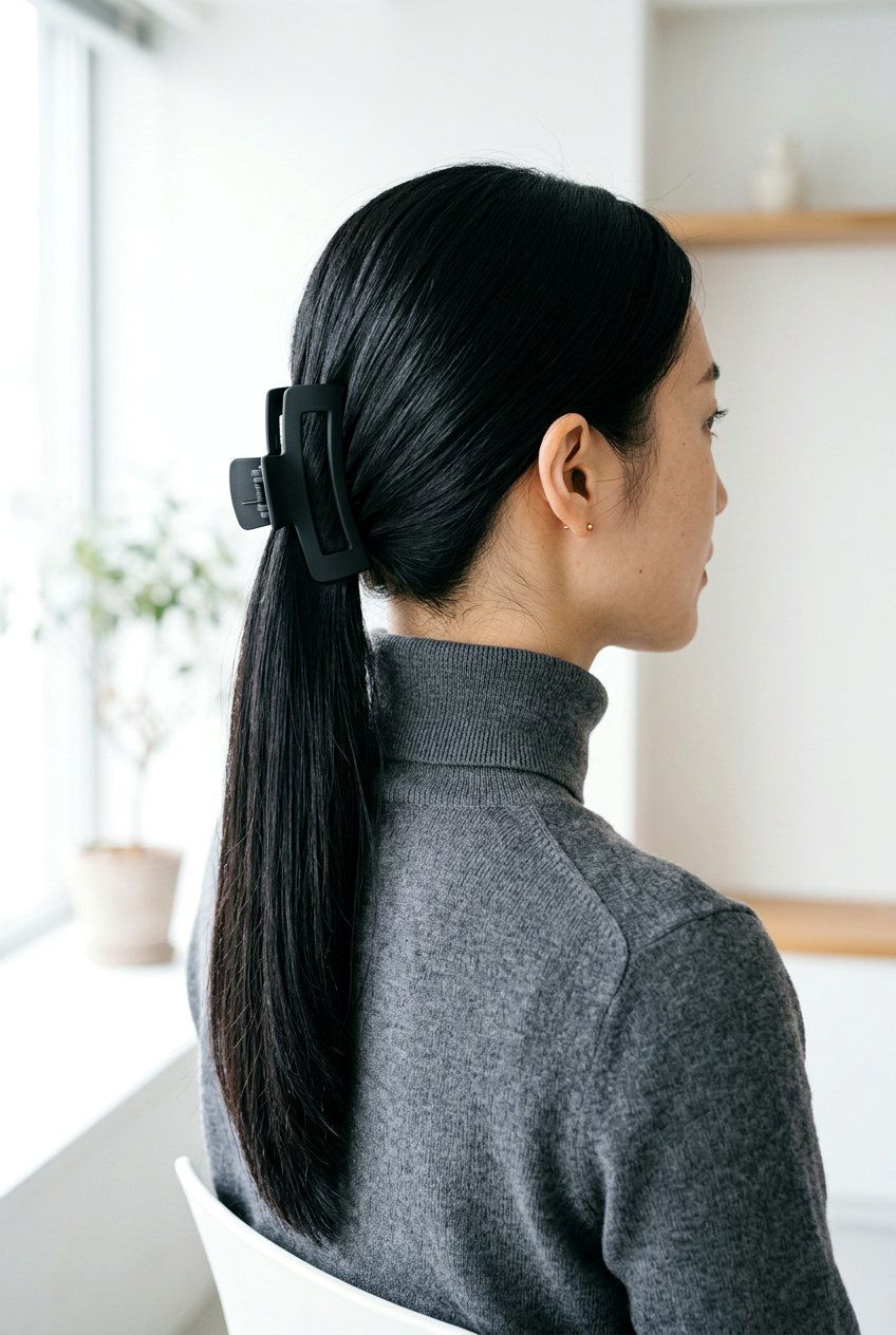 20 Must-Try Claw Clip Ponytail Hairstyle Ideas for 2024