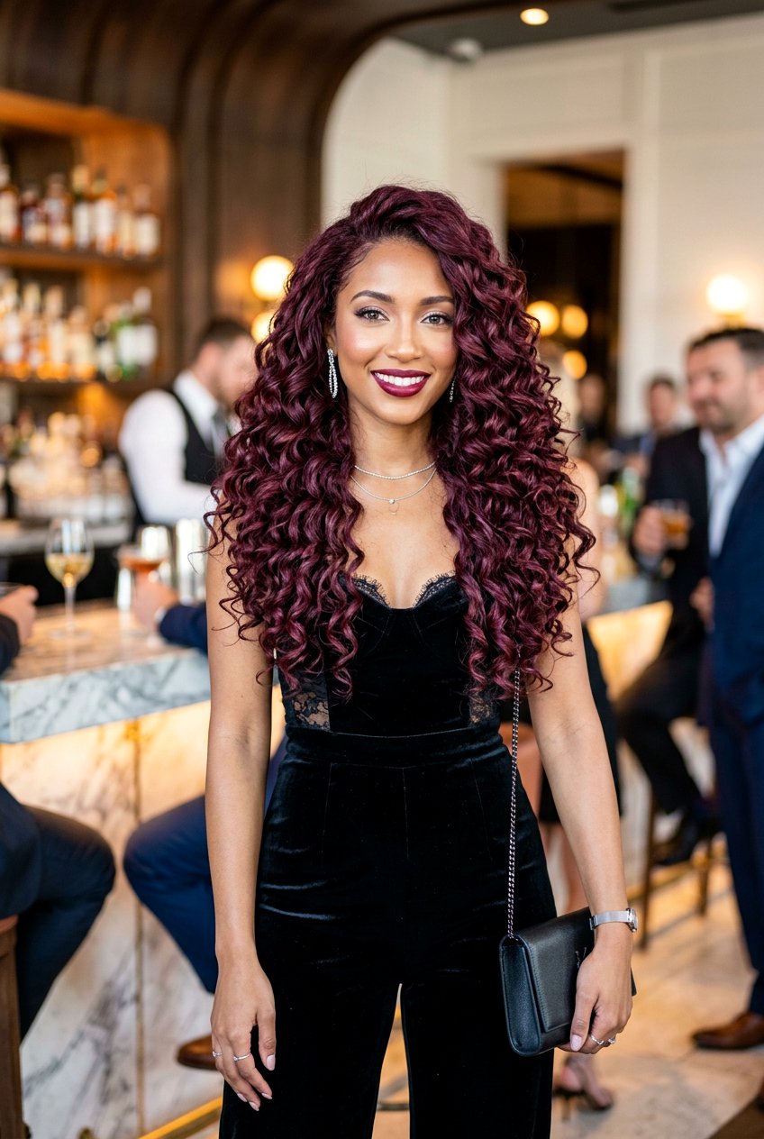 Mauve Burgundy Hair Color - 20 mauve hair color ideas - 20 mauve hair color ideas