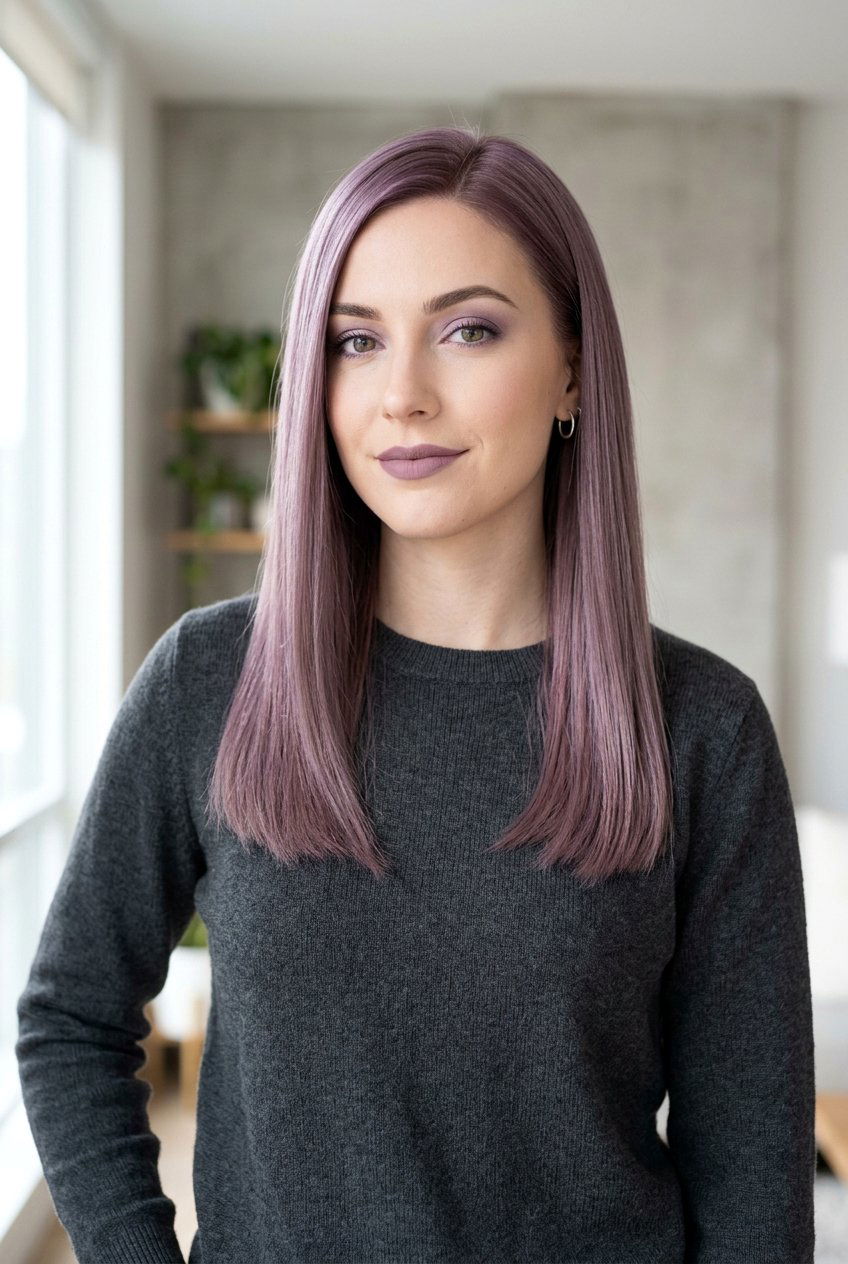 Mauve Violet Hair Color - 20 mauve hair color ideas - 20 mauve hair color ideas