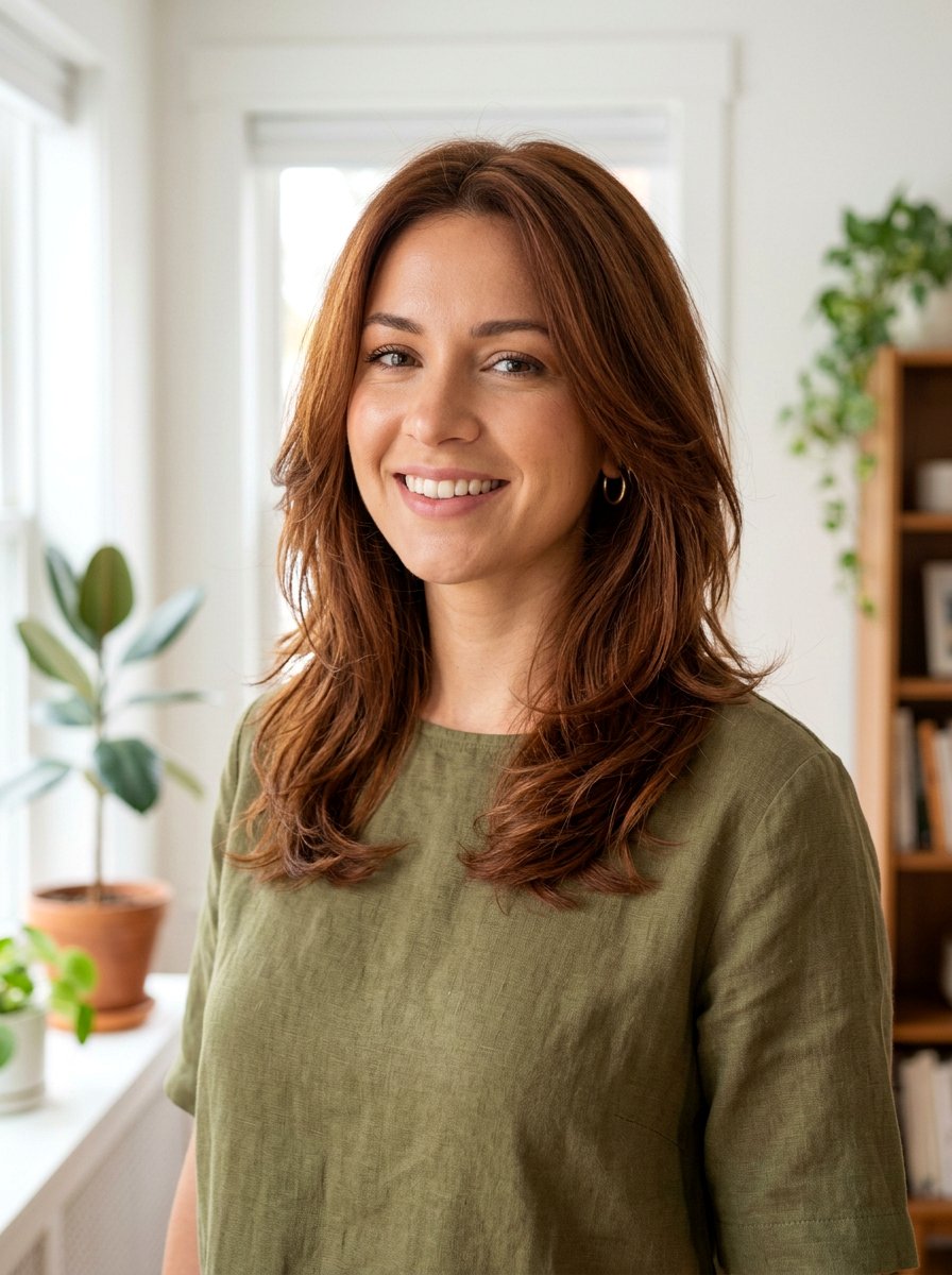 Medium Auburn Brown Hair - 20 soft auburn brown hair color - 20 soft auburn brown hair color