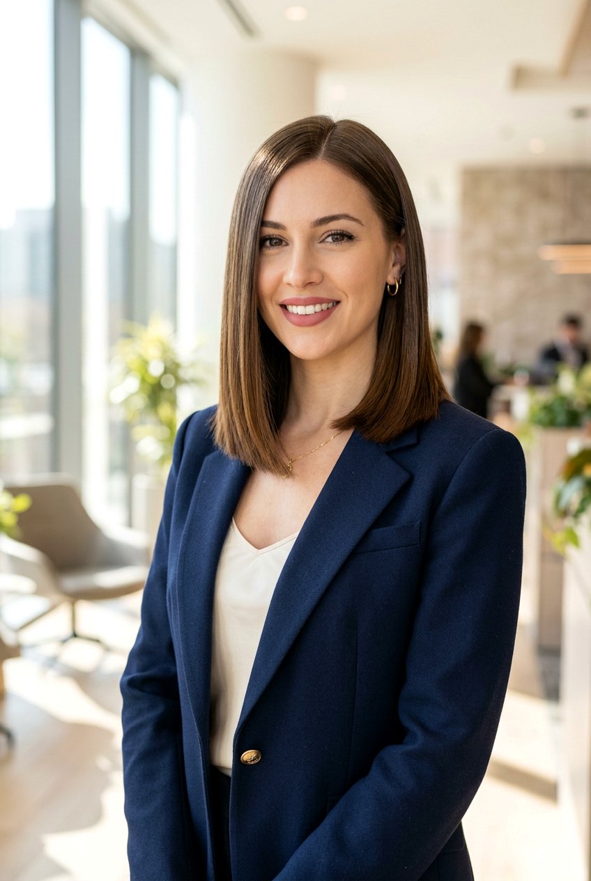 Medium Blunt Lob - 20 medium hairstyle ideas for women - 20 medium hairstyle ideas for women