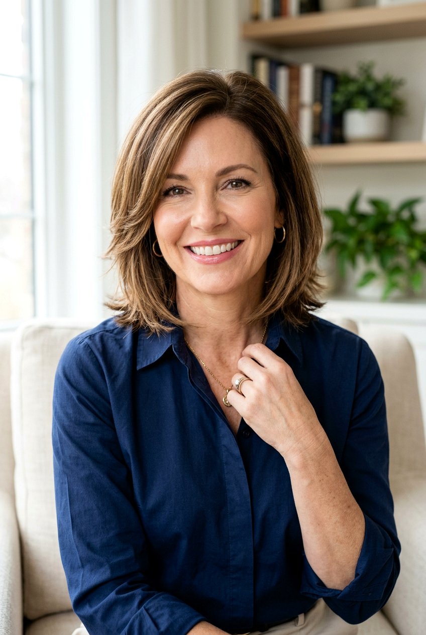 Medium Bob Haircut With Layers For Women Over 40 - 20 medium haircut for women over 40 - 20 medium haircut for women over 40