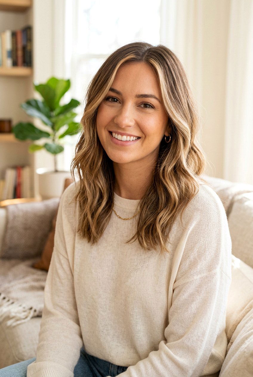 Medium Bronde Balayage With Face Framing Highlights - 20 creamy bronde balayage for medium hair - 20 creamy bronde balayage for medium hair