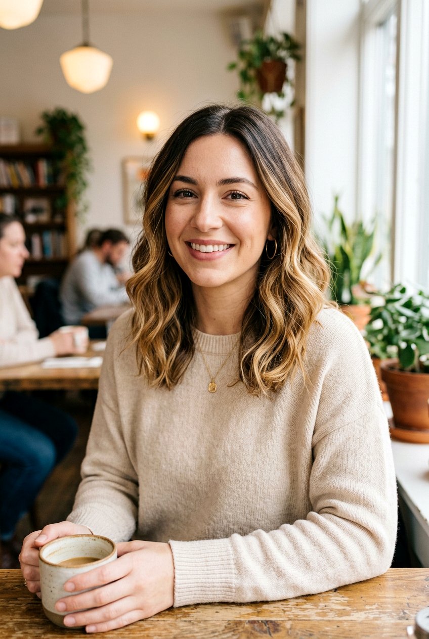 Medium Brunette Hair with Honey Balayage - 20 brunette hair with honey balayage - 20 brunette hair with honey balayage