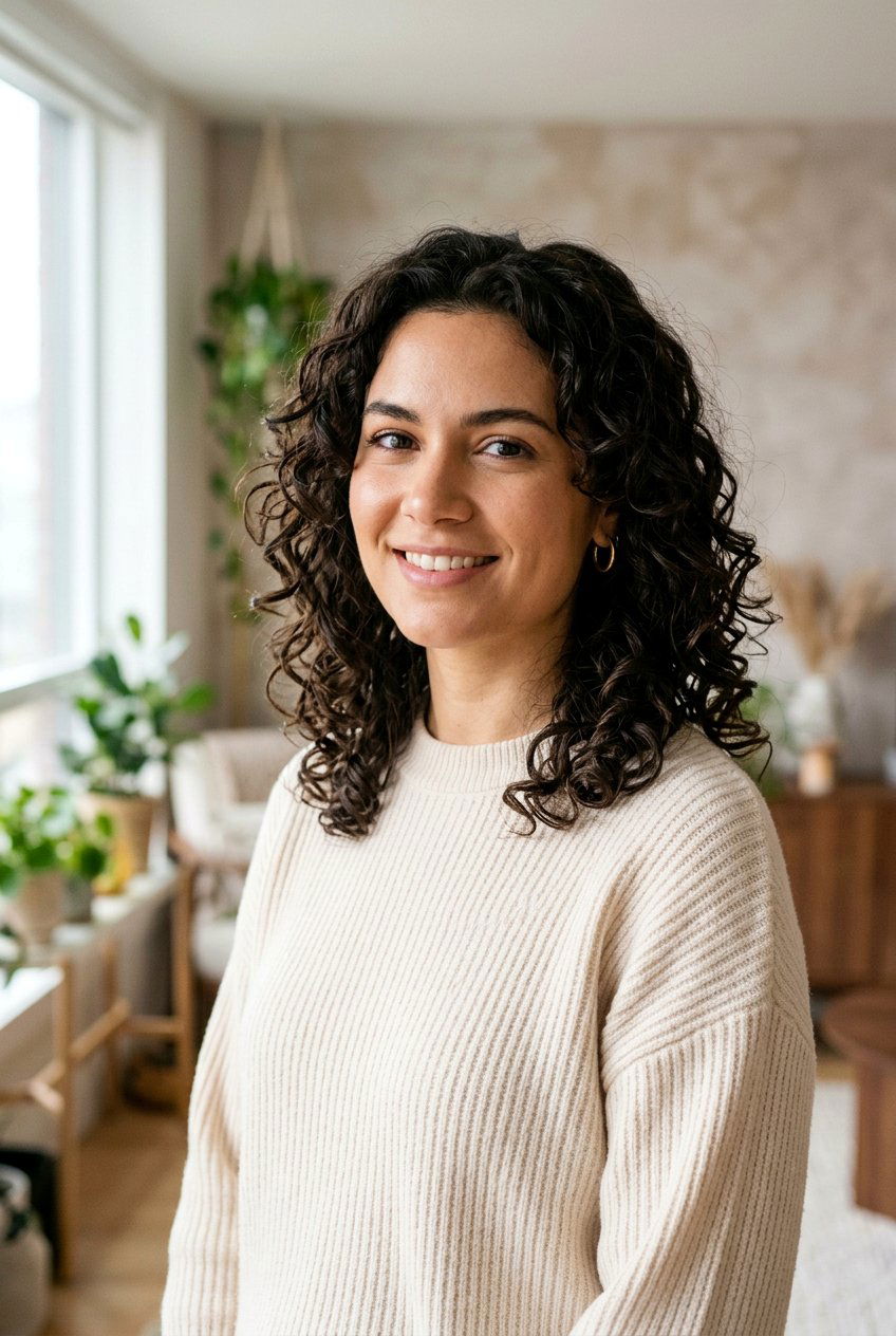 Medium Curly Hair For Square Face - 20 curly haircut for square face - 20 curly haircut for square face