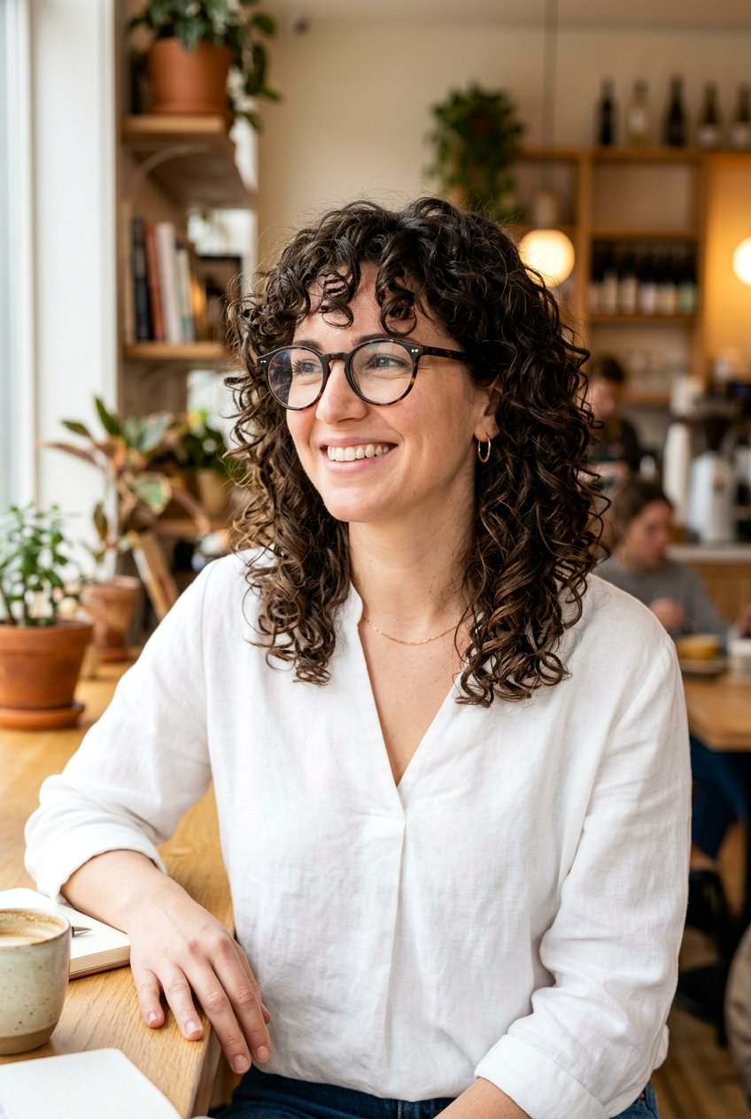 Medium Curly Shag For Women With Glasses - 20 medium shag for women with glasses - 20 medium shag for women with glasses