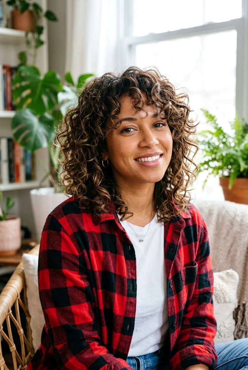 Medium Curly Shag - 20 best curly haircut ideas for women - 20 best curly haircut ideas for women