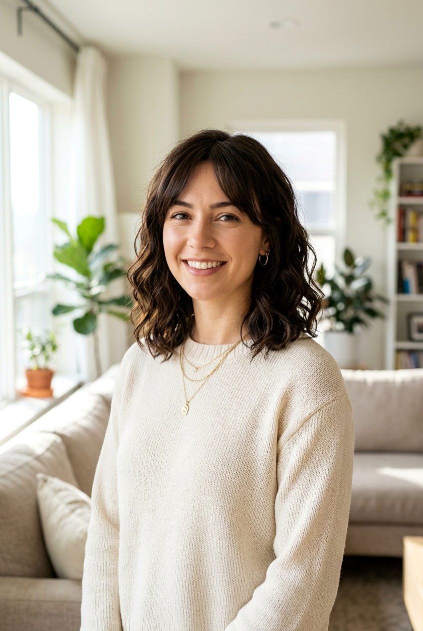 Medium Digital Perm Lob Haircut - 20 digital perm for medium length hair - 20 digital perm for medium length hair