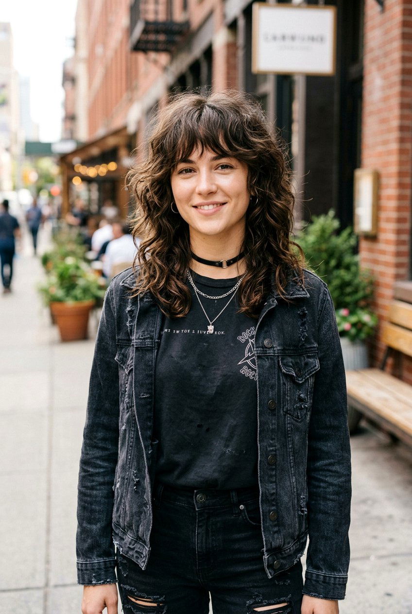 Medium Digital Perm Wolf Cut - 20 digital perm for medium length hair - 20 digital perm for medium length hair