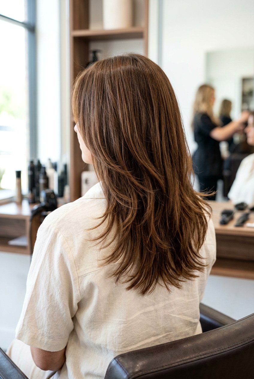 Medium Feather Cut With U Shape - 20 feather cut for medium hair - 20 feather cut for medium hair