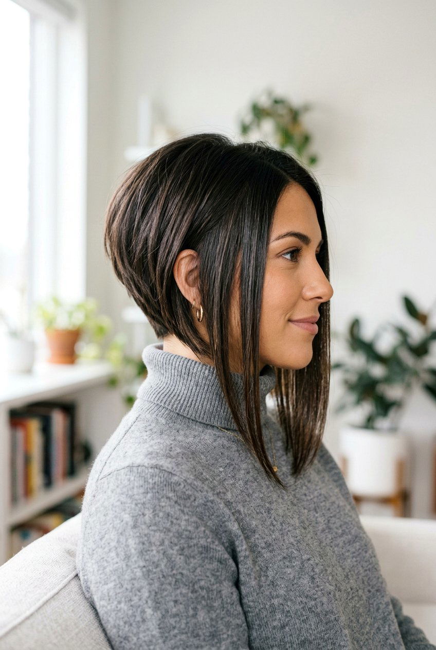 Medium Inverted Bob - 20 medium hairstyle ideas for women - 20 medium hairstyle ideas for women